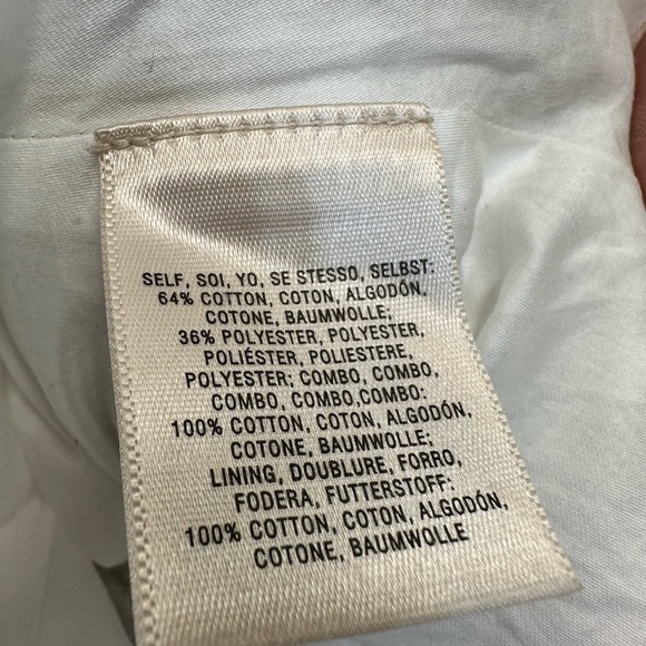 Anthropologie HD in Paris White Lace Poplin Swing Dress - Picture 7 of 10